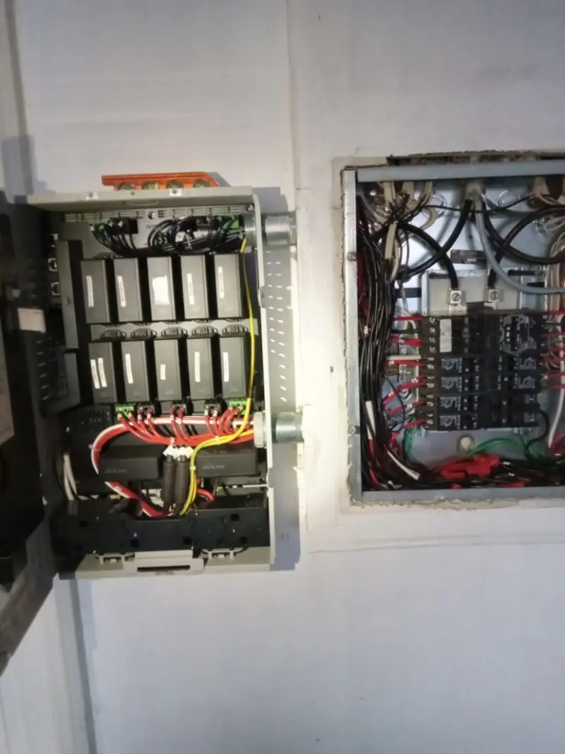 Electrical panel upgrade completed for Carbon Monoxide Detector Installation in Wilmore